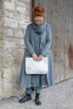 Fra.Sa Mini-Shopper NINA in vintage weiss  - supersoftes, recyceltes Leder2
