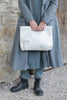 Fra.Sa Mini-Shopper NINA in vintage weiss  - supersoftes, recyceltes Leder