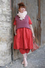 Ewa i Walla Kleid 55859 ALISON in rosenrot (rose) - reine Knitterbaumwolle