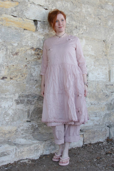 Ewa i Walla Kleid JUNITA 55905 in rosé (pale mauve) - Organza aus reiner Baumwolle2