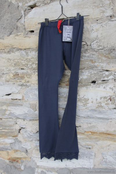 Ewa i Walla Leggins 11352 in dunkelblau (blue) - Jersey aus Baumwolle